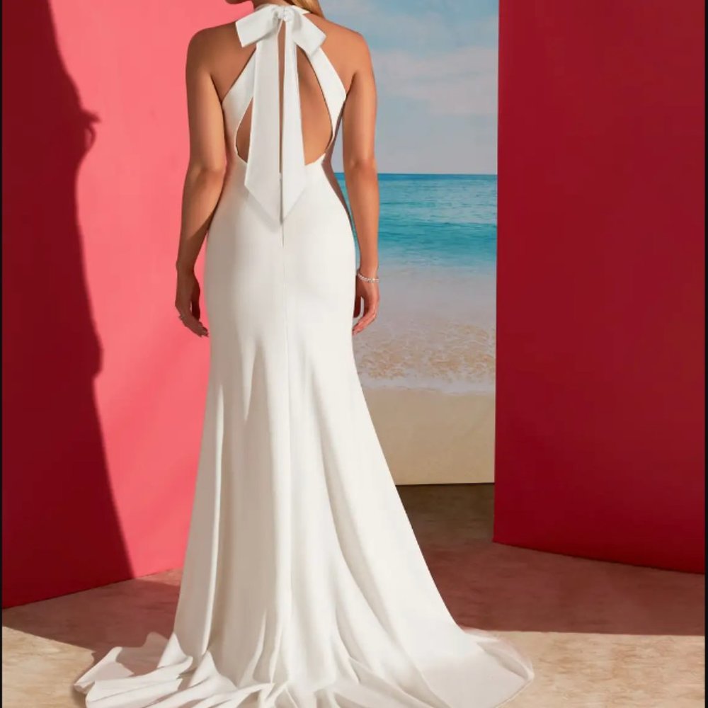 AZAZIE AERITH Chapel Train Bridal Dress - Picture 8 of 9